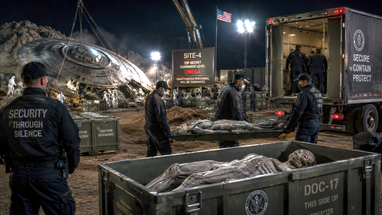 Insiders claim crashed UFOs and Alien Bodies are being hidden