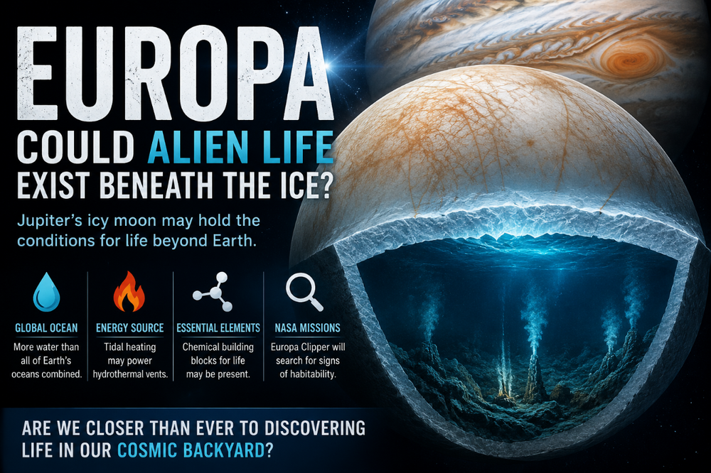 Could Europa Harbor Alien Life? 